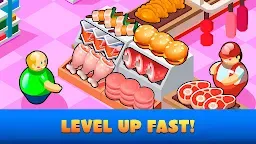 Screenshot 1: Idle Supermarket Tycoon