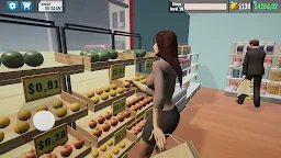Screenshot 2: Supermarket Simulator 3D Store