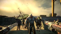 Screenshot 1: Zombie Harbor: Offline FPS