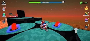 Screenshot 4: Blocky Bike Master