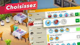 Screenshot 4: My Café — jeu de restaurant