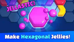 Screenshot 2: Jelly Sort Hexa: 3D Puzzle