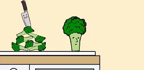 Screenshot 1: Broccoli Jump!