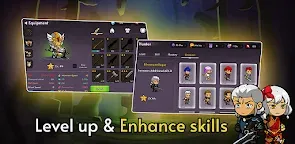 Screenshot 3: Hunter's Legend Idle RPG