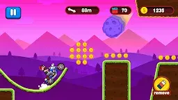Screenshot 1: Draw Moto Rider-Speed Racing 