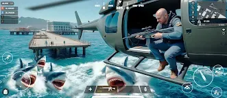 Screenshot 12: Angry White Shark Hunting Game