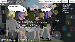 Screenshot 1: School Girls Simulator