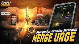 Screenshot 2: Dungeon and Merge : Idle RPG