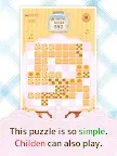 Screenshot 6: Cookie puzzles.  -Cute & enjoy!-