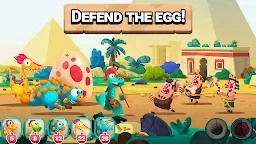 Screenshot 1: Dino Bash: Travel Through Time