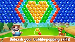Screenshot 1: Bubble Shooter: Puppy Rescue