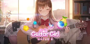 Screenshot 1: Guitar Girl Match 3 