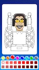 Screenshot 4: Monster Coloring: Draw Color