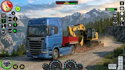 Screenshot 1: Euro Truck Games Driving 3D