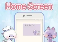 Screenshot 1: 可愛角色 記事本小工具