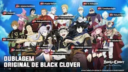 Screenshot 1: Black Clover M : Rise of The Wizard King | Global