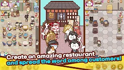 Screenshot 2: Neko Restaurant : Cat Tycoon