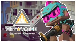 Screenshot 1: City Watch: the Rumble Masters - Pixel Brawl PVP