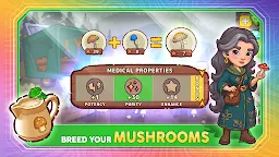 Screenshot 3: Shroomtopia: Trippy Farm Game