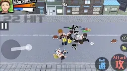 Screenshot 1: DOWN TOWN BATTLE DAYS