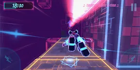 Screenshot 2: Synthwave Run