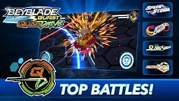 Screenshot 1: BEYBLADE BURST app (Hasbro)