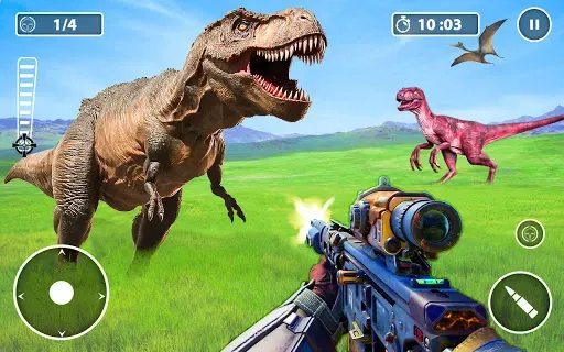 Wild Dino Hunter Animal Hunting Games 2021 - Games