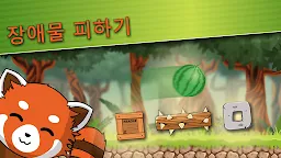 Screenshot 2: 레드 팬더: 캐주얼 새총 및 동물 논리 게임