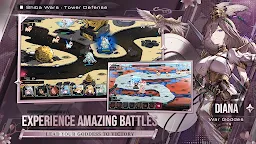 Screenshot 1: Shiba Wars: Goddess Link TD