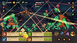 Screenshot 5: Stickman vs Zombie: Dark War
