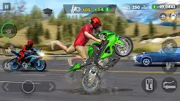 Screenshot 6: Wheelie Master: Moto Ride 3D