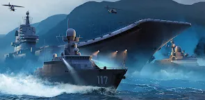 Screenshot 1: Modern battleship: naval battle