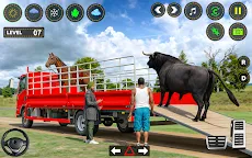 Screenshot 5: Farm Animal Cargo Truck 3d