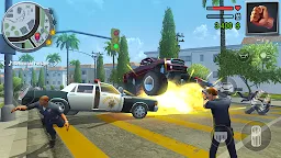 Screenshot 8: Gangs Town Story - action open-world shooter