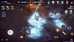 Screenshot 3: 던전기사 키우기: 3D 방치형 RPG