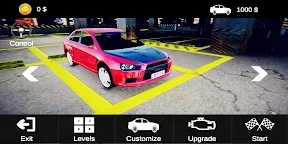 Screenshot 1: Supermarket Parking