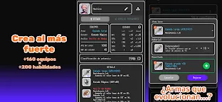Screenshot 3: Whipper - Idle RPG