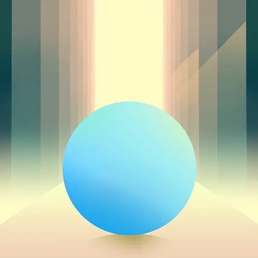Swipe Rolling - Roll the ball in modern art