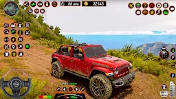 Screenshot 2: 4x4 Jeep Driving Offroad Games