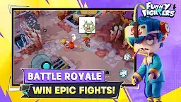 Screenshot 3: Funny Fighters: Battle Royale