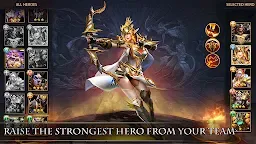 Screenshot 1: Trials of Heroes: Idle RPG