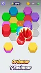 Screenshot 2: Rompecabezas de Colores Hexa