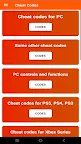 Screenshot 21: Cheats for all gta