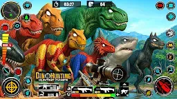 Screenshot 2: Dinosaur Games Family Life Sim