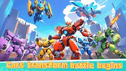 Screenshot 1: Smash Car: Robot Racing