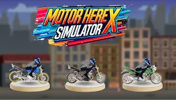 Screenshot 1: Motorcycle Herex Simulator