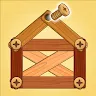 Icon: Wood Nuts: Nuts & Bolts