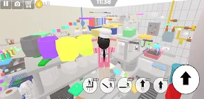 Screenshot 4: Escape Kitchen Obby Parkour