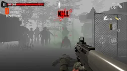 Screenshot 1: Zombie Hunter D-Day