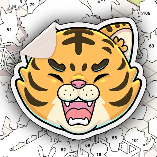 Sticker Bliss - Color Book - Games